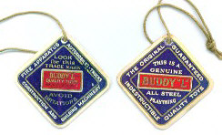 Buddy L hang tag