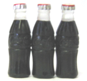 Metalcraft coca cola bottles